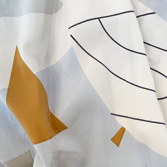 Diane Von Furstenberg Juliette 100% Silk Kimono Top 💛✨🦋 - Picture 3 of 11